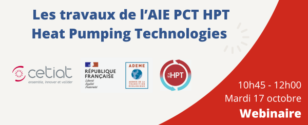 Webinaire sur les travaux de l'AIE sur les pompes à chaleur - IEA TCP 