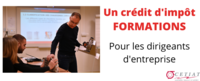 Un crédit d'impôt pour la formation des dirigeants d'entreprise