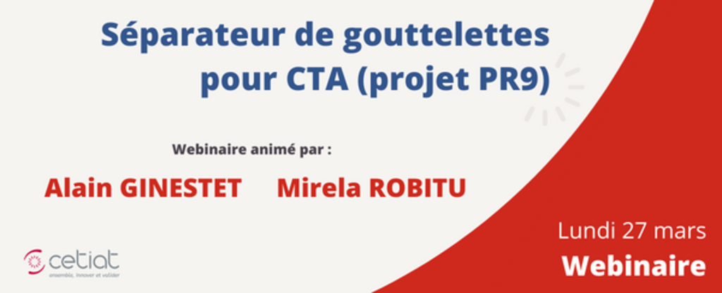 Webinaire de synthèse du projet PR9 