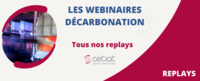 Les webinaires décarbonation du CETIAT